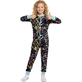 A2Z 4 Kids Cotton Jumpsuit for Kids Overall Lounge Wear Leopard Print Sleepsuit Comfy Gifts for Children Girls Age 5-13