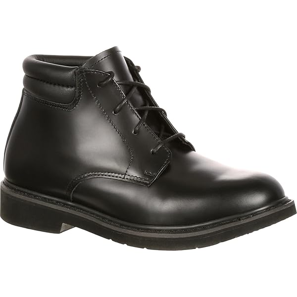 ROCKY MEN’S FQ00501-8 CHUKKA BOOT, BLACK, 4.5 WIDE
