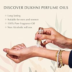 Dukhni Yemeni Attar Oil Set Arabian Perfume Oils, 6
