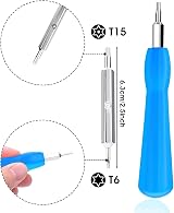 Lookka Ring Doorbell Screwdriver Replacement with 16 Screws for Video Doorbell view 3