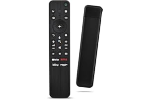 KOOMOER Voice Remote for Sony Smart TVs,Replacement Control for All 2018 to 2025 Sony Bravia Google 4K UHD LED LCD HD Smart TVs, with 4 Quick Link Buttons