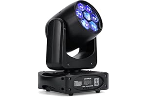 150W LED Stage Light Bee-Eyes 3 prisms Moving Head Light 8 Gobos 8 Colors 15 Channels DJ Lights LED Strobe Lights DMX512 Cont