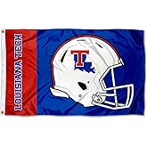 Louisiana Tech Bulldogs Football Helmet Flag