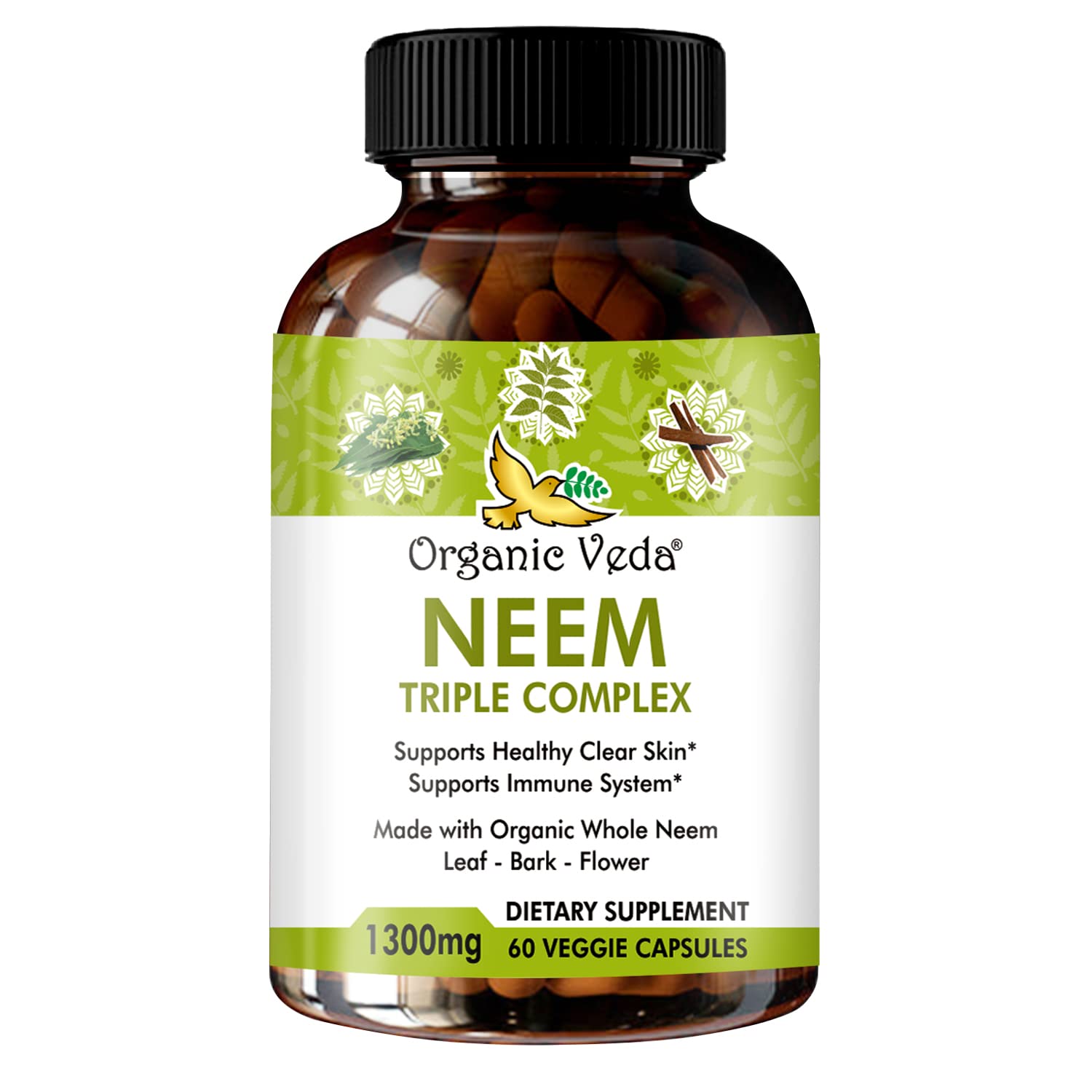 Mua Neem Capsules Triple Complex Max Strength Pure HighPotency