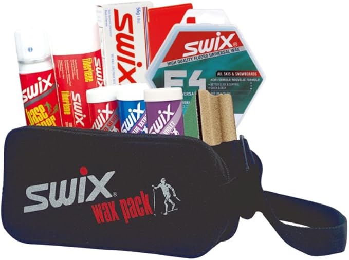 HANDY! SWIX CROSS COUNTRY WAX KIT ALL IN ONE FOR ALL SKIS ALPINE