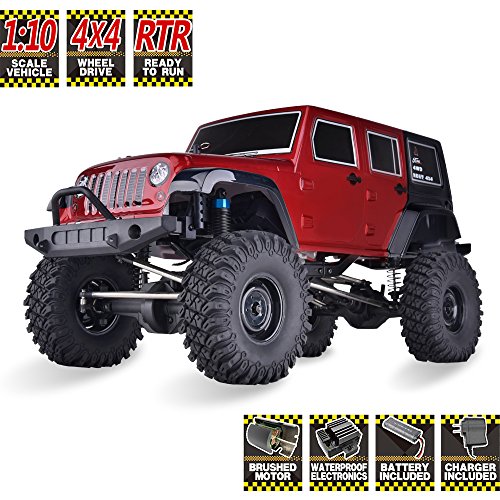 HSP RC Crawlers RTR 1/10 Scale 4wd Off Road Monster Truck Rock Crawler 4x4 High Speed Waterproof Rc Car