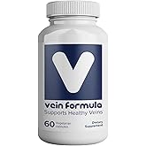VITASUPPORTMD Vein Formula, Blood Circulation and Leg Vein Supplement, 60 Capsules, Diosmin Hesperidin 667 mg from MPFF, Micronized Bioflavonoids