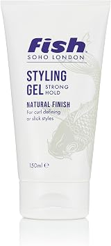 FISH Original Memory Hair Gel Mens Hair Styling Short Medium Hair