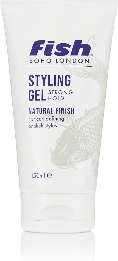FISH Original Memory Hair Gel Mens Hair Styling Short Medium Hair