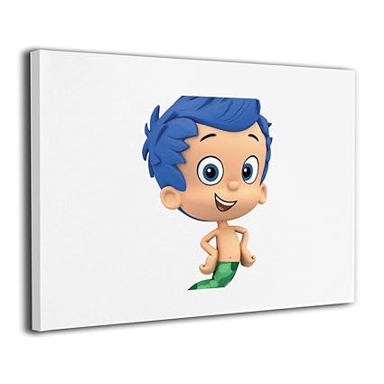 Amazon Com Sishanqe Bubble Guppies Paintings On Canvas Wall