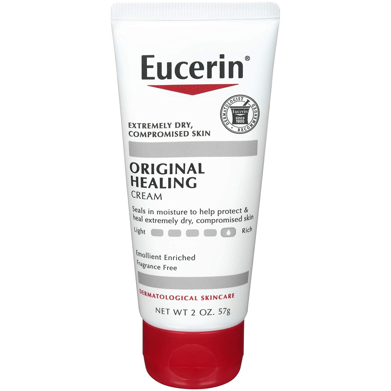 Eucerin Original Healing Rich Creme 2 oz (Pack of 2)