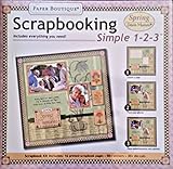 Paperback Scrapbooking Simple 1-2-3, Summer Debbie Mumm Book