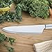 RADA Cutlery French Chef Knife, Silver Handle