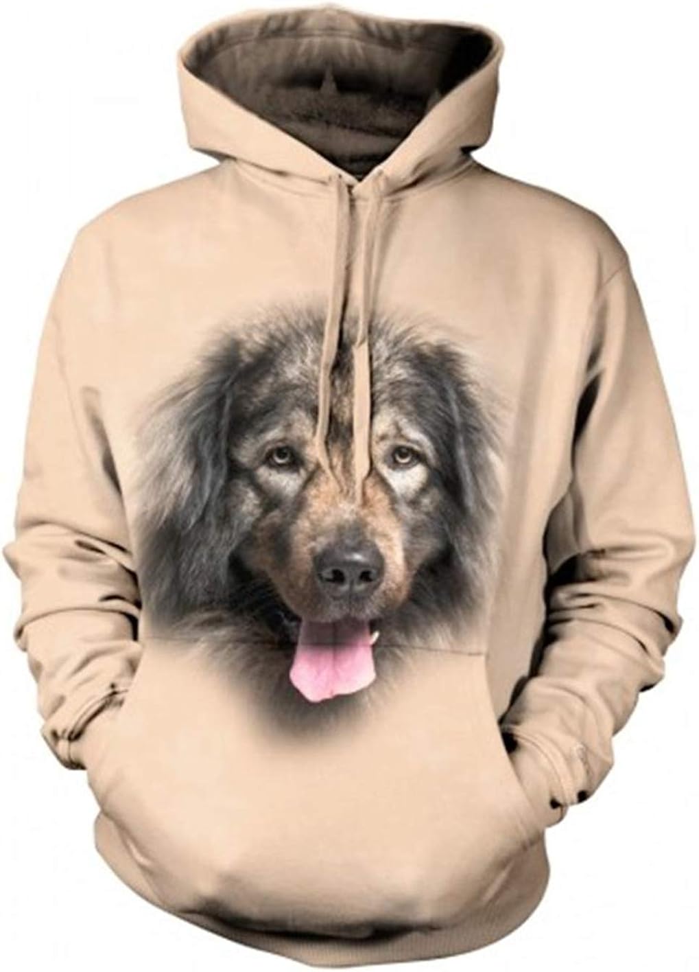 Printing Dog Men Women Puppies Logo Brown 3D Hoodie Sweatshirts