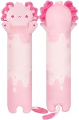 Mewaii 20in Pink Axolotl Plush Pillow Squishy Cute Sleeping Hugging Toy