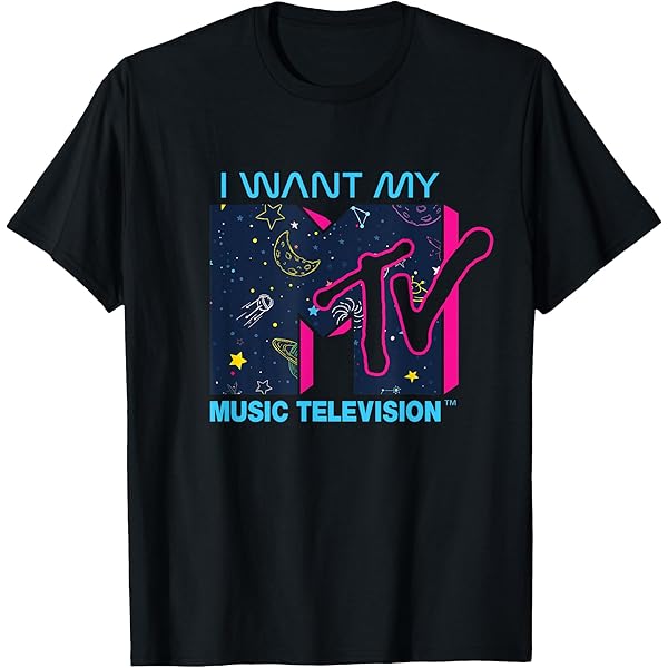 90s MTV Tシャツ Amazon.com: MTV Music Television 90 's Retro Checkered Logo