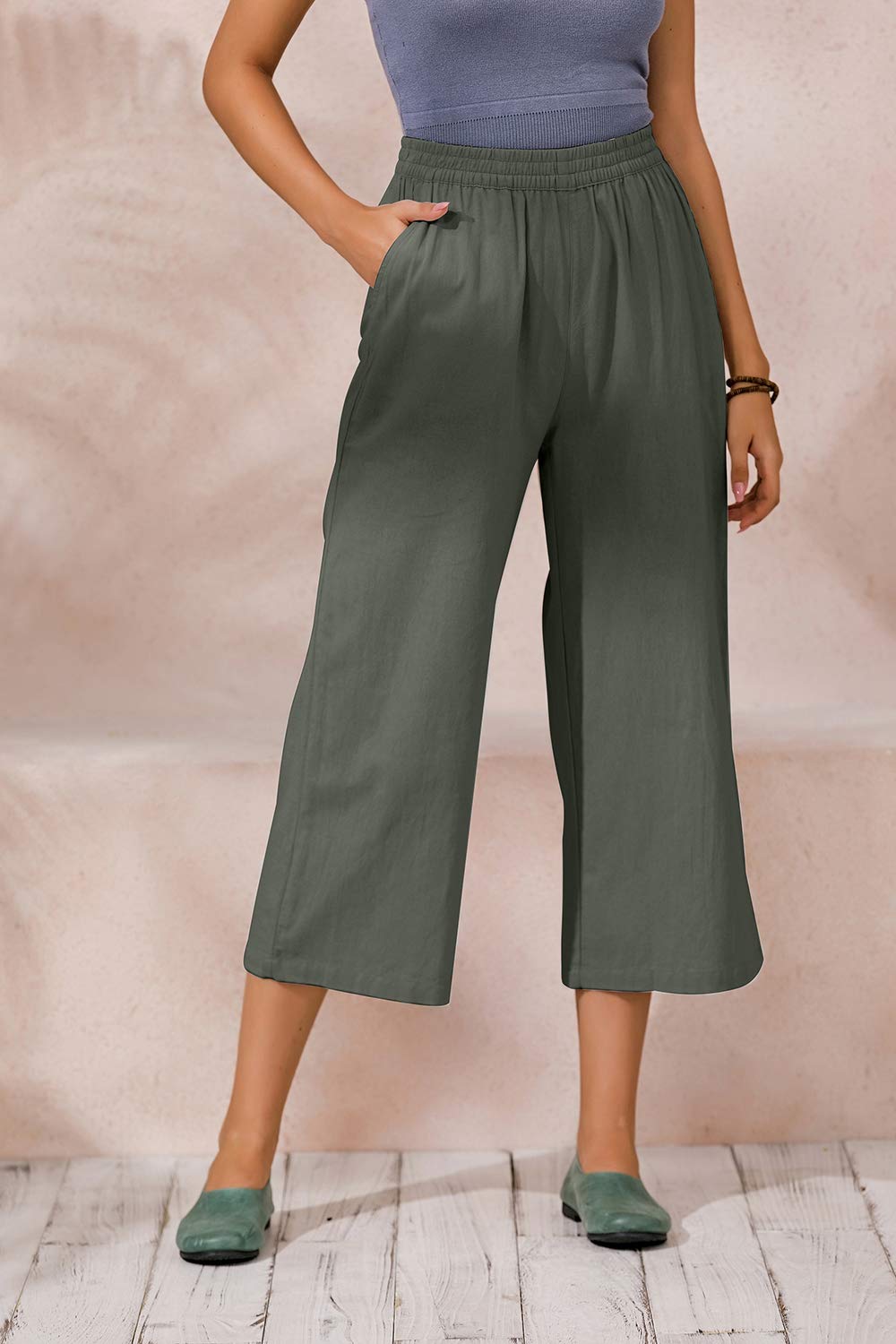 Elastic Waist Pants