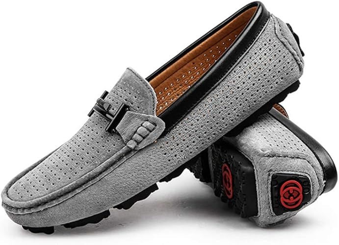 Amazon Lsjdln ドライビングシューズ メンズ シューズ ブーツ ローファー デッキシューズ ドライビングシューズ 歩きやすい スウェード カジュアル アウトドア カジュアルシューズ ウォーキング 通勤 おしゃれ 春夏秋冬 履きやすい Lsjdln ローファー スリッポン