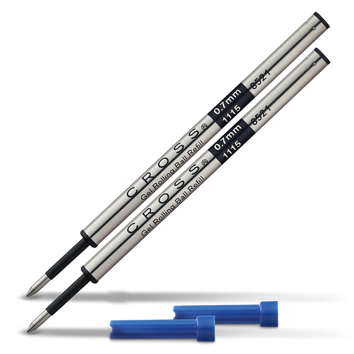 A. T. Cross Gel Rollerball Pen Refills Blue 2 Blister Packaging with Refill for all Selectip Pens