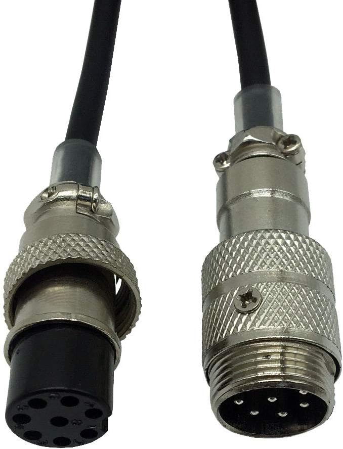 RedFire Two Way Radio Microphone 8 Pin Mic Extension Cord