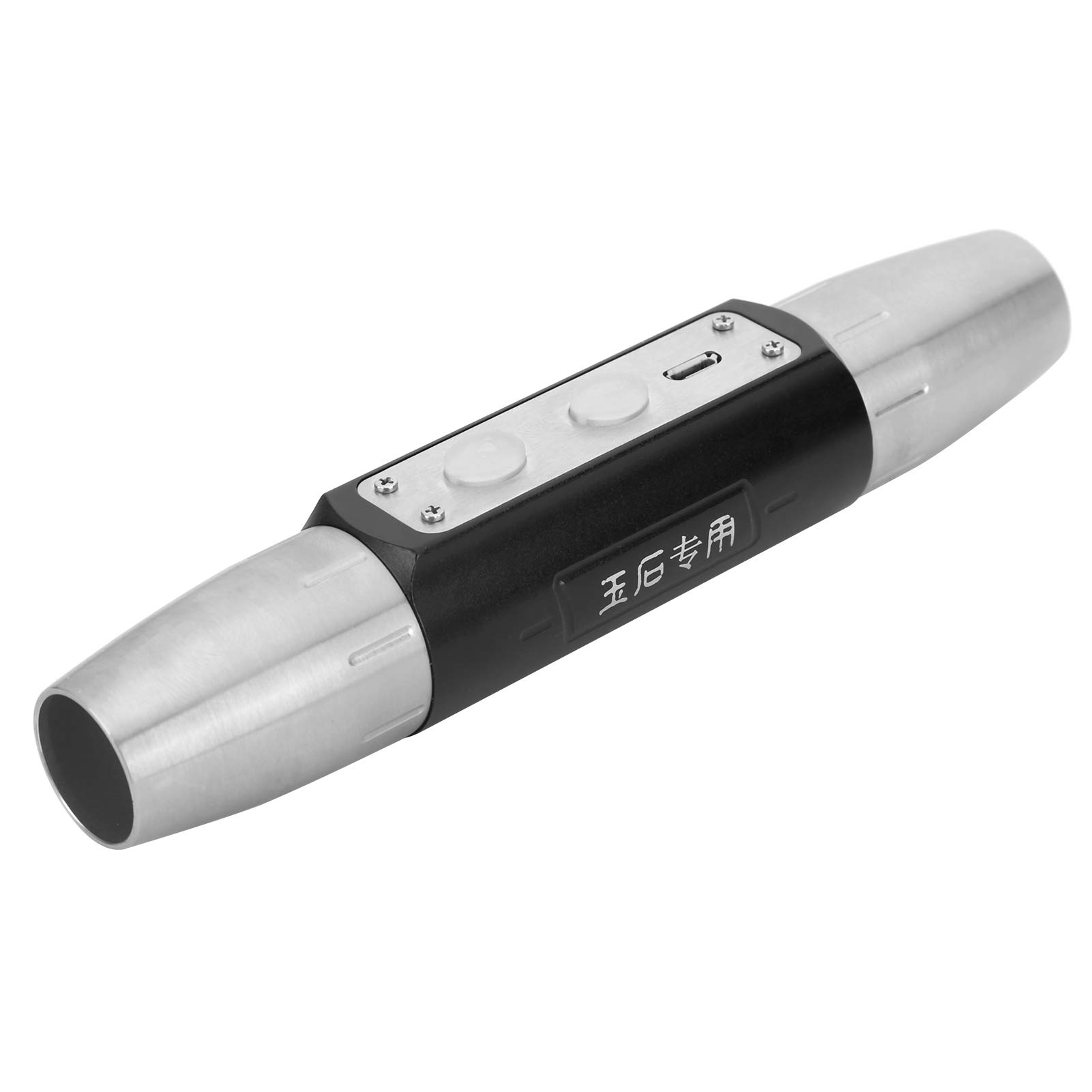 KIMISS Portable Jewelry Appraisal, DX4 Four Light Source Gemstone Identification Flashlight Flashlight Lights Gem Inspection USB Rechargeable UV Torch