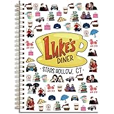 Gilmore Inspired Notebook Journal Girls Merchandise Fans Gifts Luker's Dinner Inspired Gifts for Women Girls Birthday Christmas Gift Ideas Hardcover Spiral Notebook 5.8x8.3