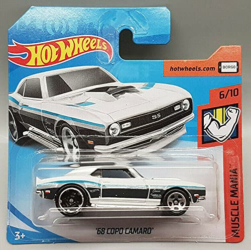 Hot Wheels - 68 Copo Camaro - Muscle Mania 6/10 - FYD06 - Weld Racing - Short Card 2019