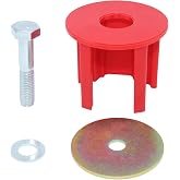 Dog Bone Engine Mount Insert Kit Fit for VW Golf GTI Rabbit MK5 2.0TSI, Fit for Audi A3 Q3 TT MK2, Fit for Jetta MK5 MK6 2.0T with Motor Mount Bolt Washer