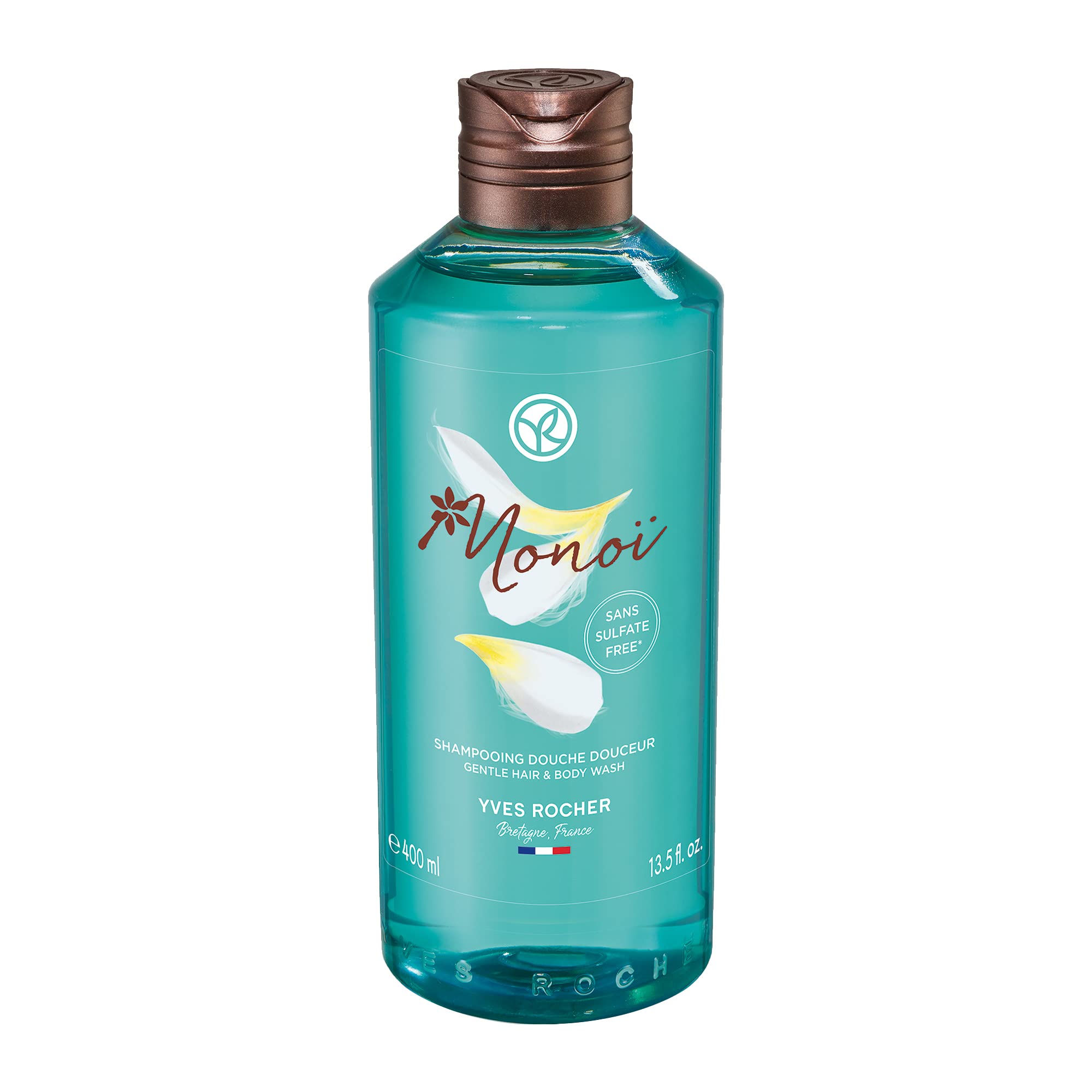 Yves Rocher Monoi Gentle Hair & Body Wash – 13.5 Oz – 1 Ct