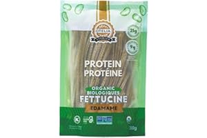 Otelia High Protein Pasta, Organic Edamame Fettuccine, Kosher, Gluten-Free, Non-GMO, Vegan, Plant-Based, Ready to Eat in 3 – 