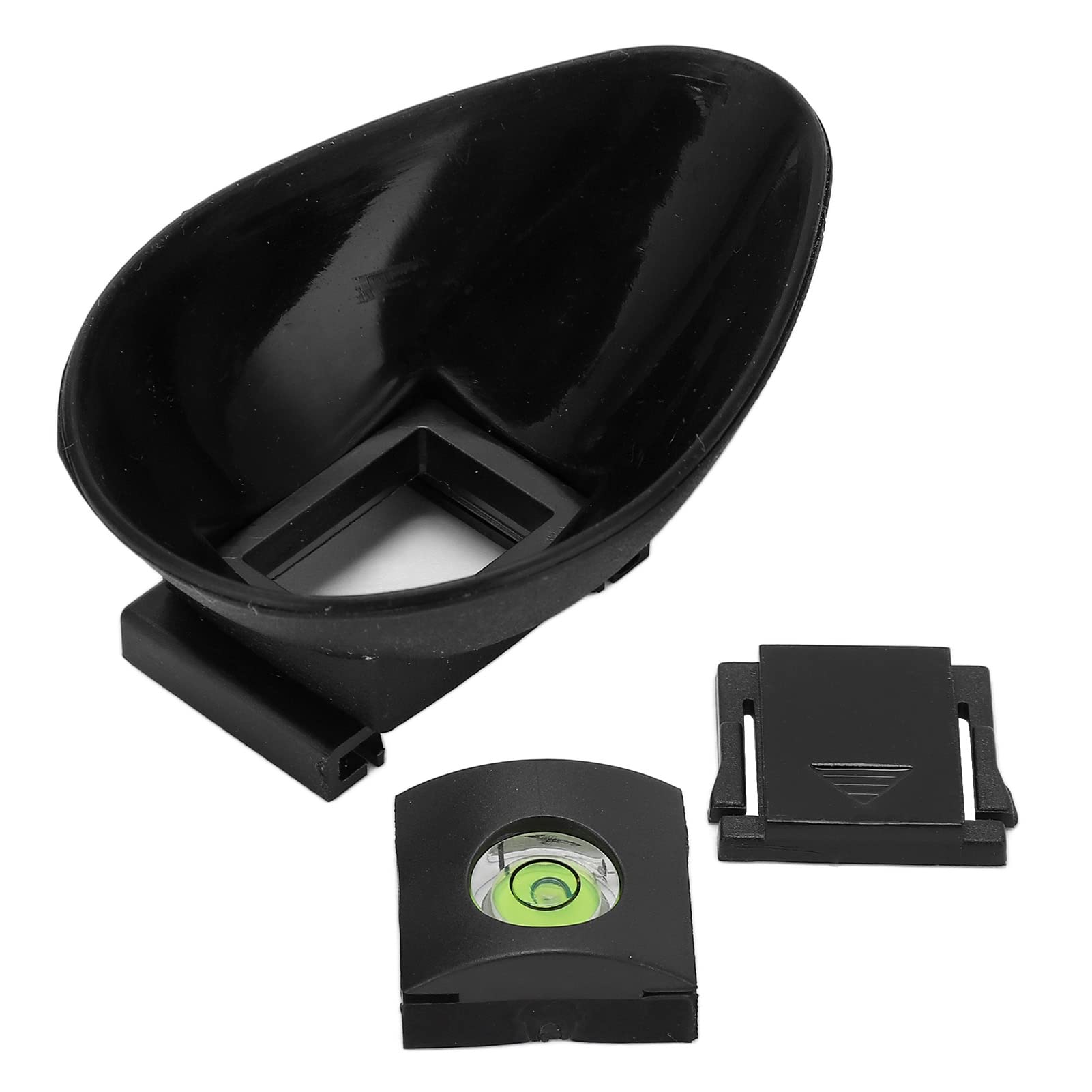 Camera Eyepiece Eyecup Viewfinder Protector Camera Eyepiece Eyecup Replacement for EOS 760D 750D Camera with Cold Shoe Cover