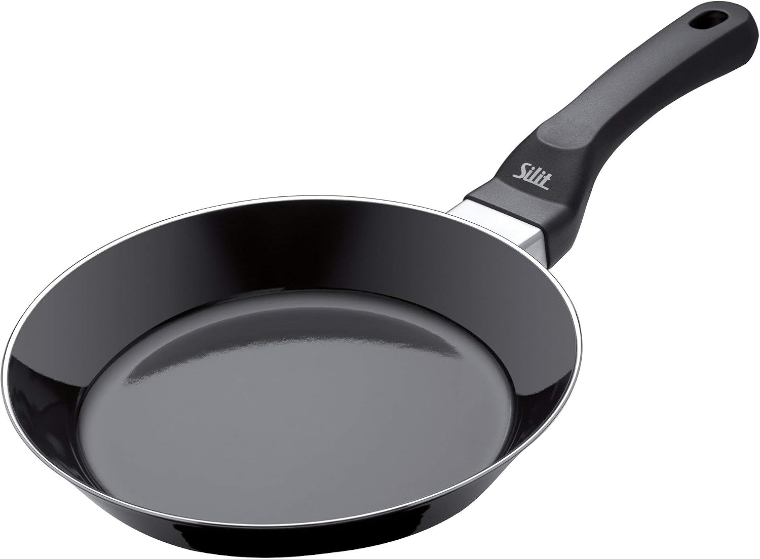 Keramische Antihaftbeschichtung Silit Messino Bratpfanne 28 Cm – Keramikbeschichtung CeraProtect, Für Induktion, Hitzebeständig Bis 400°C Bratpfanne Mit Kunststoffgriff