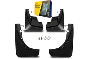 QUYDDC Mud Flaps Fit for 2011-2021 Je-ep Grand Cherokee (WK2) - Not Fit Submodel STR, STR-8, Summit, Dedicated Mudguard for Four Seasons Universal Protection, Front and Rear (Without Rock Rails)