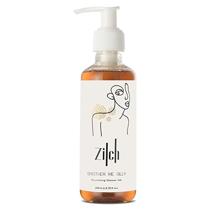 Zilch Smother Me Silly Nourishing Shower Gel Body Wash with Marigold, Aloe Vera & Tulsi, 200 ml