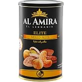 Al Amira Nuts - Elite Baked Mixed Nuts, 16 oz (450g) Mix of Pistachios, Almonds, Cashews, Macadamia, Pecans, Hazelnuts