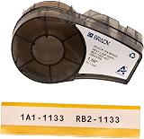Brady Self-Laminating Vinyl Tape BMP21-PLUS BMP21-LAB 38.10 mm x 4.30 m Black view 3