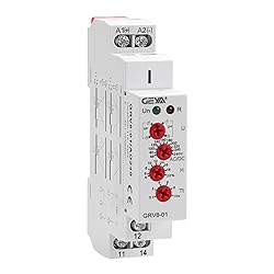 GEYA Single Phase Voltage Relay Adjustable Over or