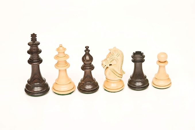 113 Rosewood & Boxwood 4.25 Chess Set