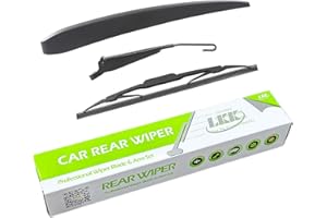 LKK Rear Windshield Wiper Arm Blade Assembly Kit Compatible with Chevrolet Equinox 2018-2021, Chevy Bolt EV 2017-2021, Blazer 2019-2024, Buick Envision 16-20, GMC Terrain 18-21 Rear Wiper Set