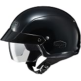 HJC is Men's Cruiser Motorcycle Helmet - Matte Black / Large