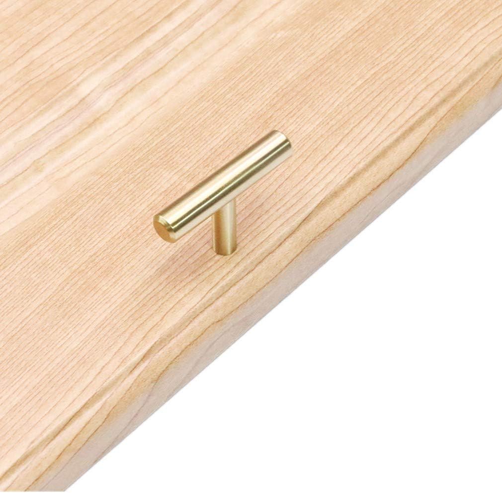 10mm Gold Küchenschrank Tür T Bar Griff Möbel Schublade zieht Schrank