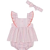 Juicy Couture Baby Girls Sunsuit With Headband