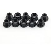 Ruiling 5pcs MTB Chainring Screw Mountain Road Bike Refitting Crankset Parts 4.9mm Fixing Bolts for Single Chainwheel Black