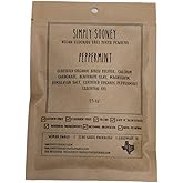 Remineralizing Organic Vegan Fluoride Free Tooth Powder Peppermint Formula I Zero Waste Refill I Stronger Teeth I Fresh Breath I with Xylitol for Cavities