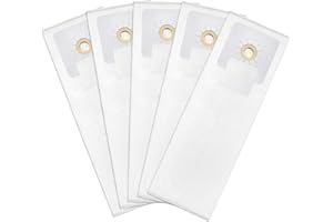 LEACHEERY 5 Pack 391 Central HEPA Vacuum Bags Compatible with Nutone 391, 3918, 44186, CV350, CV352, CV353, CV450, CV653 Models