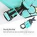 Ofilon Dog Life Jacket, Ripstop Pet Life Vest Preserver for Small, Middle, Large Size Dogs Water Safety Swimsuit Flotation Device at the Pool Swimming, Beach, Boating (Green Mermaid, S)