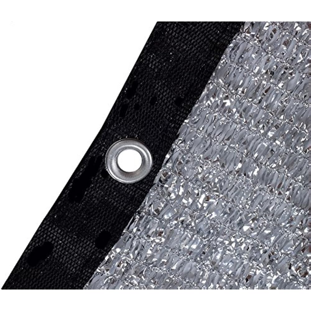 70 Shade Cloth 6.5 Ft X 10 FtFabric Sun Block ReflectFREE