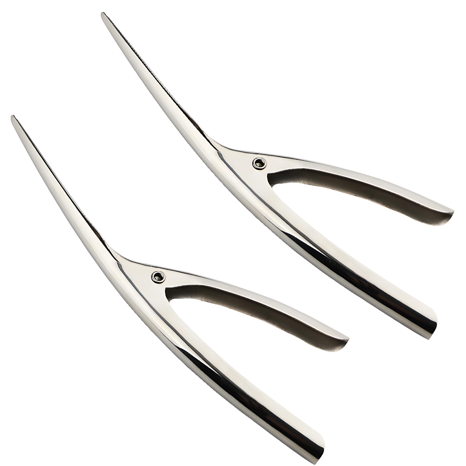 Shrimp Prawn Peeler, CESFONJER 2pcs Shrimp Deveiner Tool, Stainless Steel Shrimp Peeler Knife, Professional Shrimp Peeling Tackle, Prawn Tool Kitchen Home can be Used to Peel raw or Cooked Shrimp