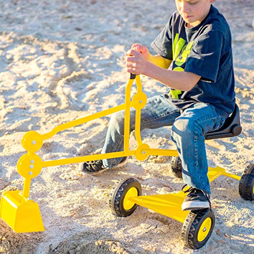 Sand Digger Toy Backhoe with Wheels, A Toy Ride On
