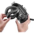 HeiyRC Foam Padding for DJI Goggles V2, Replacement Face Cushion Faceplate Compatible with DJI FPV Combo/Avata Accessories - Upgraded version, no light leakage